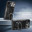 For iPhone 16e CD Texture Sliding Camshield Magnetic Holder Phone Case(Purple) - 3