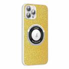 For iPhone 13 Pro Colorful Glitter Magnetic Magsafe TPU + PC Phone Case(Bright Yellow) - 1