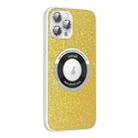For iPhone 11 Pro Colorful Glitter Magnetic Magsafe TPU + PC Phone Case(Bright Yellow) - 1