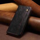 For OPPO Reno12 5G Global Oil Wax Crazy Horse Texture Leather Phone Case(Black) - 2