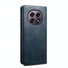 For OPPO F29 5G Global Oil Wax Crazy Horse Texture Leather Phone Case(Navy Blue) - 3