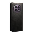 For OPPO F29 5G Global Oil Wax Crazy Horse Texture Leather Phone Case(Black) - 3