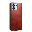For OPPO K13 5G India Oil Wax Crazy Horse Texture Leather Phone Case(Brown) - 3