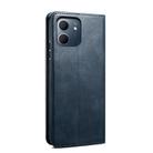 For OPPO Reno14 Pro 5G Global Oil Wax Crazy Horse Texture Leather Phone Case(Navy Blue) - 3