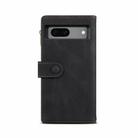 For Google Pixel 8A ESEBLE Retro Frosted RFID Flip Leather Phone Case(Black) - 3