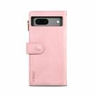 For Google Pixel 8A ESEBLE Retro Frosted RFID Flip Leather Phone Case(Rose Gold) - 3