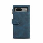 For Google Pixel 8A ESEBLE Retro Frosted RFID Flip Leather Phone Case(Dark Green) - 3