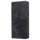 For OnePlus Nord CE 4 Lite 5G RFID Anti-theft Brush Magnetic Leather Phone Case(Black) - 2