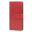 For vivo Y28 4G Calf Texture Buckle Flip Leather Phone Case(Red) - 2