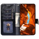 For OPPO Reno12 5G Global Zipper Bag Leather Phone Case(Black) - 2