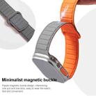 For Apple Watch SE 40mm Loop Magnetic Silicone Watch Band(Black) - 5