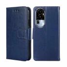 For OPPO Reno10 5G Crystal Texture Leather Phone Case(Royal Blue) - 1