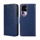 For OPPO Reno10 Pro+ 5G Crystal Texture Leather Phone Case(Royal Blue) - 1