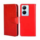 For vivo Y78 Plus 5G Crystal Texture Leather Phone Case(Red) - 1