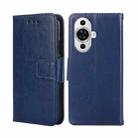 For Huawei nova 11 4G Crystal Texture Leather Phone Case(Royal Blue) - 1