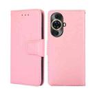 For Huawei nova 11 Pro 4G / 11 Ultra 4G Crystal Texture Leather Phone Case(Pink) - 1