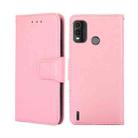 For Nokia G11 Plus Crystal Texture Leather Phone Case(Pink) - 1