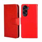 For Honor X50i 5G / 9 Lite Crystal Texture Leather Phone Case(Red) - 1