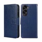 For Honor X50i 5G / 9 Lite Crystal Texture Leather Phone Case(Royal Blue) - 1