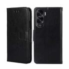 For Honor X50i 5G / 9 Lite Crystal Texture Leather Phone Case(Black) - 1