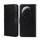 For Xiaomi 13 Ultra 5G Crystal Texture Leather Phone Case(Black) - 1