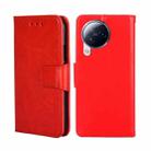 For Xiaomi Civi 3 5G Crystal Texture Leather Phone Case(Red) - 1
