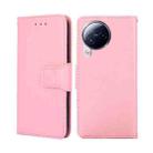 For Xiaomi Civi 3 5G Crystal Texture Leather Phone Case(Pink) - 1