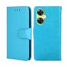 For OnePlus Nord CE 3 Lite 5G Crystal Texture Leather Phone Case(Sky Blue) - 1