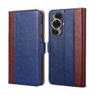 For Huawei nova 11 Pro 4G / 11 Ultra 4G Ostrich Texture Horizontal Flip Leather Phone Case(Blue) - 1