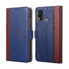 For Nokia G11 Plus Ostrich Texture Horizontal Flip Leather Phone Case(Blue) - 1