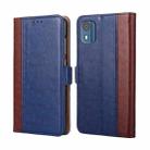 For Nokia C02 TA-1522 Ostrich Texture Horizontal Flip Leather Phone Case(Blue) - 1
