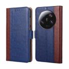 For Xiaomi 13 Ultra 5G Ostrich Texture Horizontal Flip Leather Phone Case(Blue) - 1