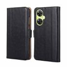 For OnePlus Nord CE 3 Lite 5G Ostrich Texture Horizontal Flip Leather Phone Case(Black) - 1