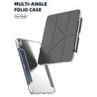 For iPad  Air 2022 / 2020 10.9 Mutural Deformation Stand Smart Leather Tablet Case(Grey) - 2