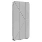 For iPad Pro 13 2024 Mutural Deformation Stand Smart Leather Tablet Case(Grey) - 2