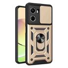 For Huawei nova 10 SE Sliding Camera Cover Design TPU+PC Phone Case(Gold) - 1