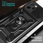 For Huawei nova Y61 Sliding Camera Cover Design TPU+PC Phone Case(Black) - 7