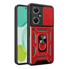 For Huawei nova 11i 4G Global Sliding Camera Cover Design TPU+PC Phone Case(Red) - 1