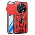 For Huawei nova 12i 4G Global Sliding Camera Cover Design TPU+PC Phone Case(Red) - 1