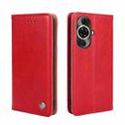 For Huawei nova 11 Pro 4G / 11 Ultra 4G Non-Magnetic Retro Texture Leather Phone Case(Red) - 1