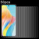 For OPPO F23 50pcs 0.26mm 9H 2.5D Tempered Glass Film - 1