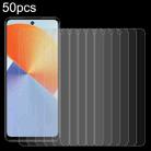 For Infinix Note 30 5G 50pcs 0.26mm 9H 2.5D Tempered Glass Film - 1