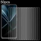 For Lava Yuva 2 50pcs 0.26mm 9H 2.5D Tempered Glass Film - 1