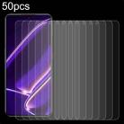 For Realme GT Neo6 SE 50pcs 0.26mm 9H 2.5D Tempered Glass Film - 1