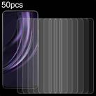 For Realme P1 Speed 50pcs 0.26mm 9H 2.5D Tempered Glass Film - 1