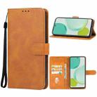 For Huawei Enjoy 60 Pro Leather Phone Case(Brown) - 1