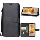 For Huawei Mate 60 Pro/Mate 60 Pro+ Leather Phone Case(Black) - 1