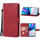 For Huawei Enjoy 70 Leather Phone Case(Red) - 1