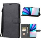 For Huawei Enjoy 70 Leather Phone Case(Black) - 1