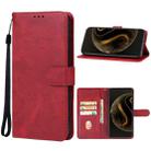 For Huawei Enjoy 70 Pro Leather Phone Case(Red) - 1